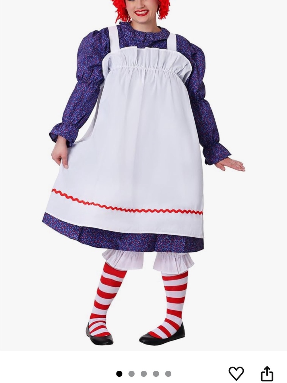 Classic Rag Doll Kids Costume from Holloween Costumes